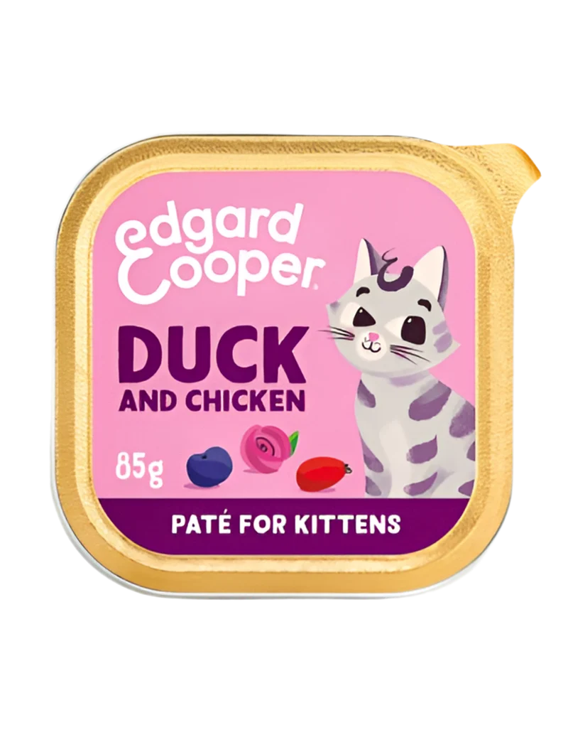 Edgard Cooper | Kitten Pollo y Pato con Arándanos y valeriana (85g)