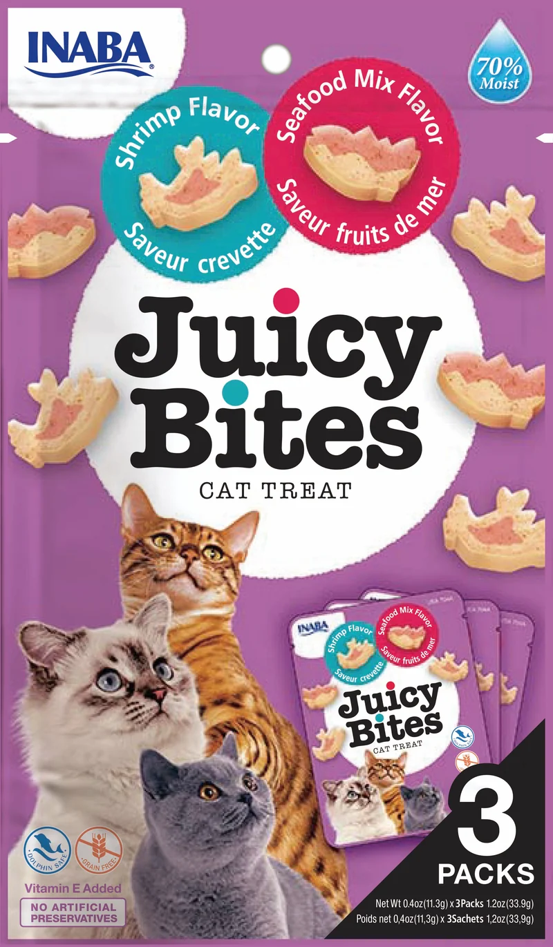 Inaba | Juicy Bites - Gambas y Marisco (3x11g)