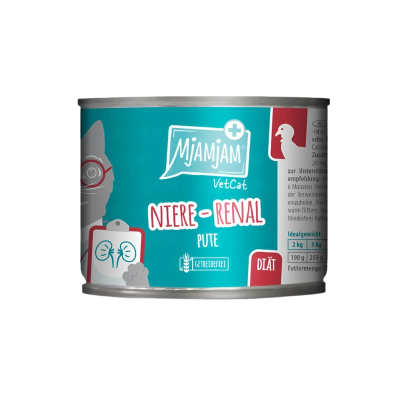 MjaMjaM | VetCat Renal - Pavo (200g)