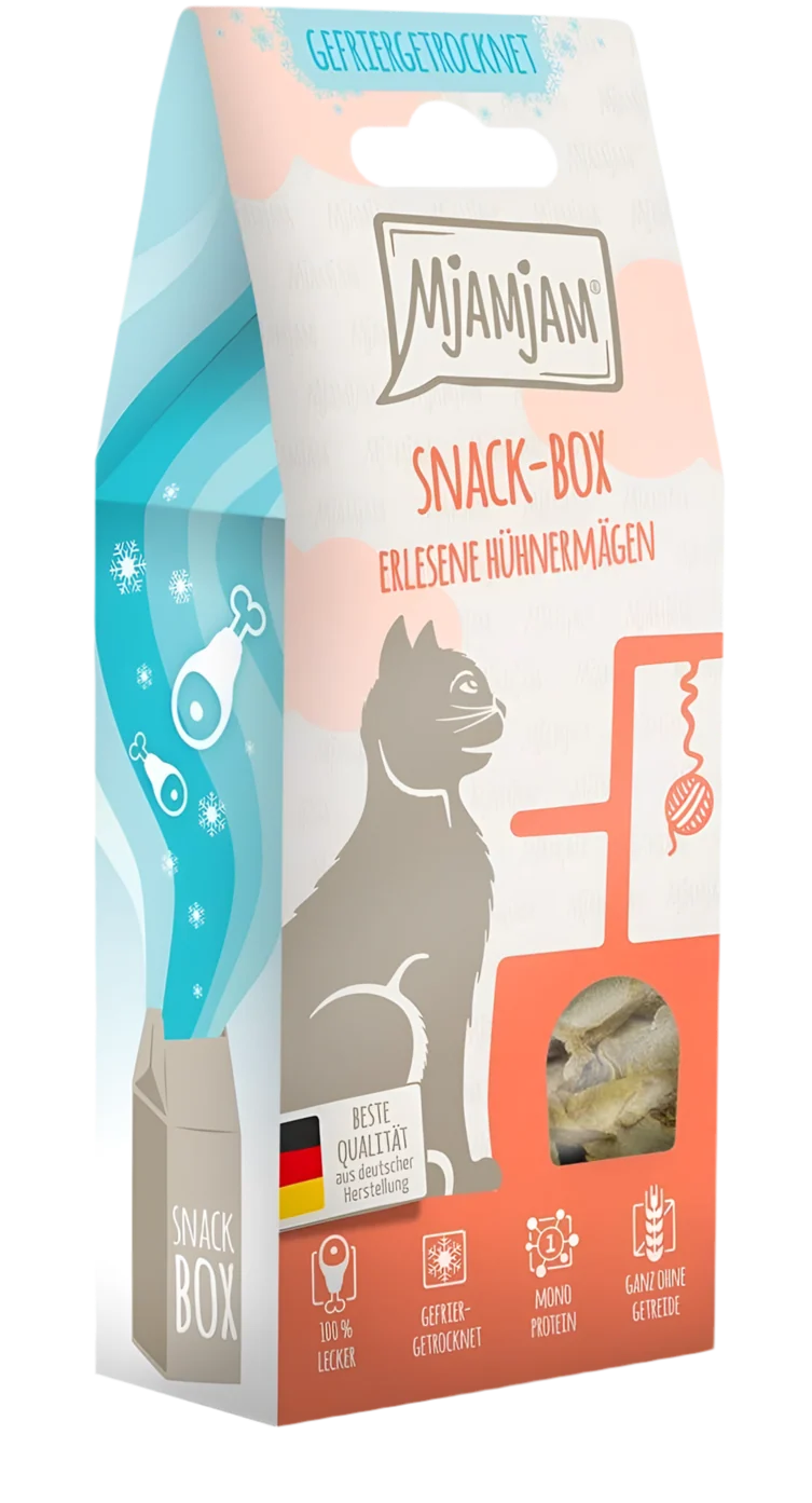 MjaMjaM | Snackbox - Selectos Estómagos de pollo (50g)