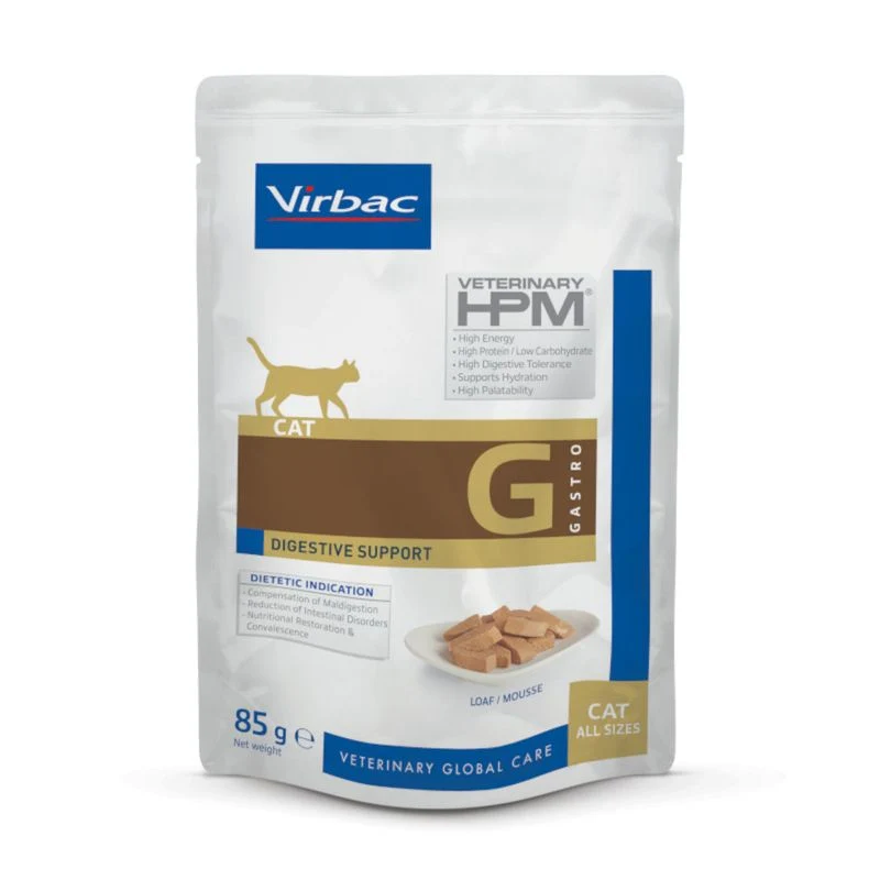 Alimento Húmido Gato Virbac HPM Gastro