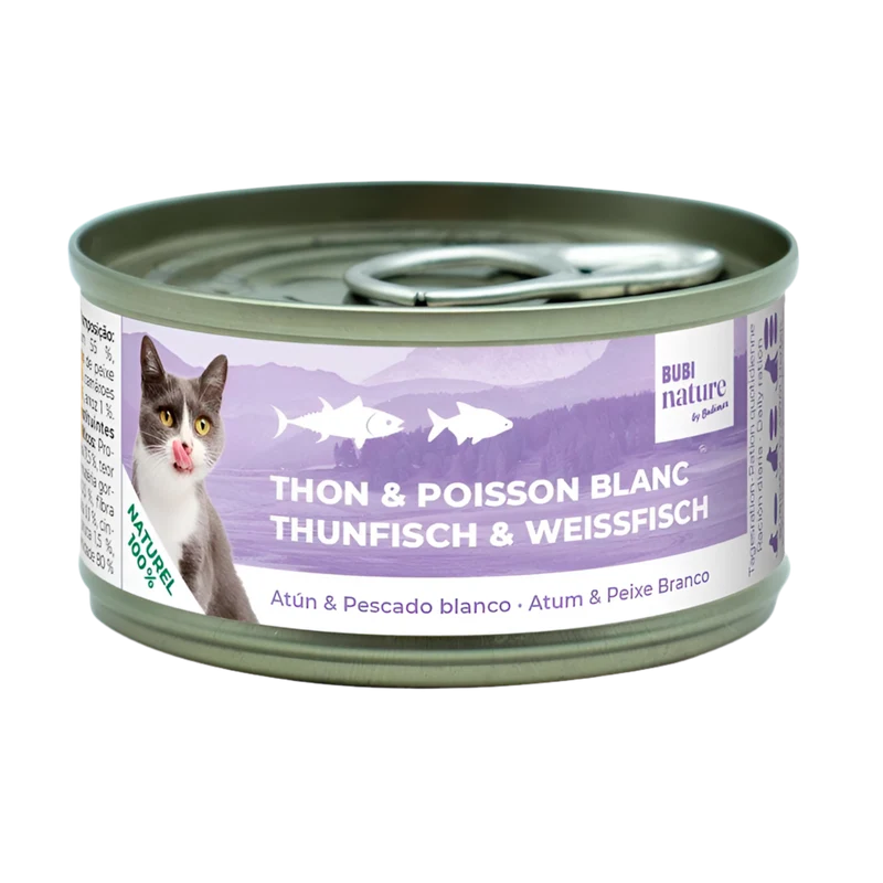 Bubi Nature | Atún con pescado blanco (70g)
