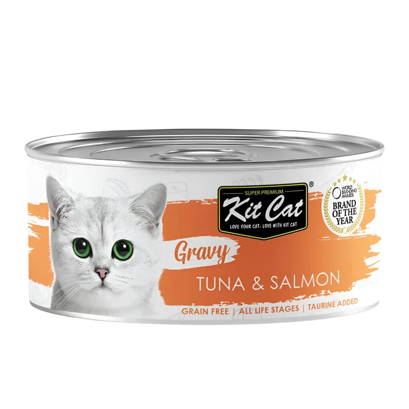 Kit Cat | Atún con salmón en salsa (70g)