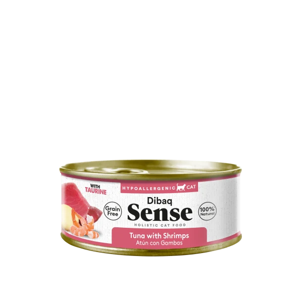 Dibaq Sense | Atún, Gambas y Patata (70g)