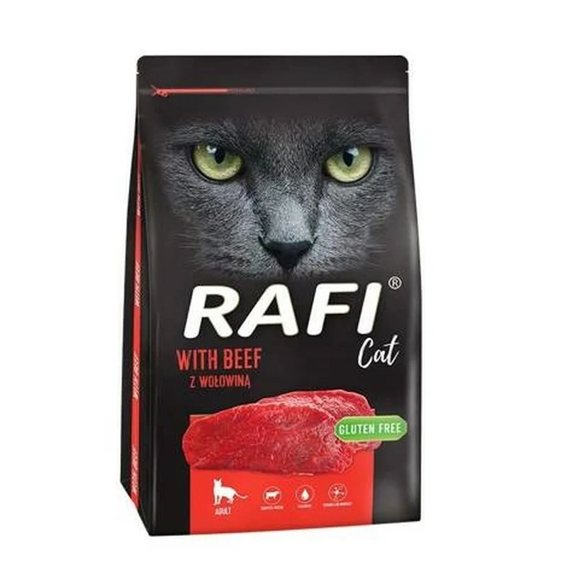 Cat food Dolina Noteci Rafi Adult Veal Beef 7 kg