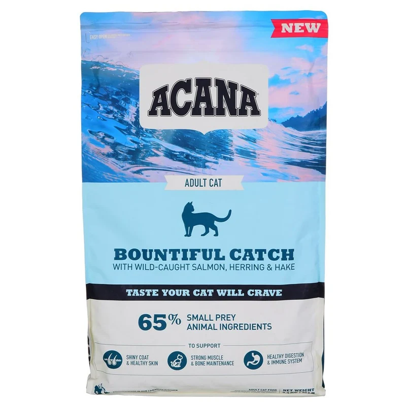 Cat food Acana Bountiful Catch Adult Salmon Fish Lamb Cod 1,8 kg