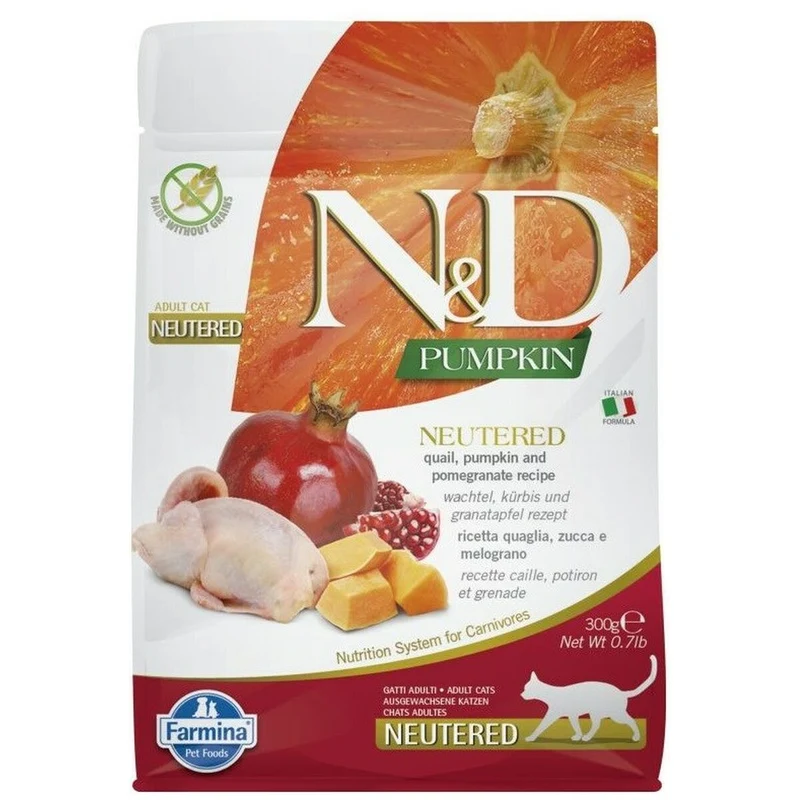 Cat food Farmina N&D Adult Pomegranate Veal Pumpkin 300 g