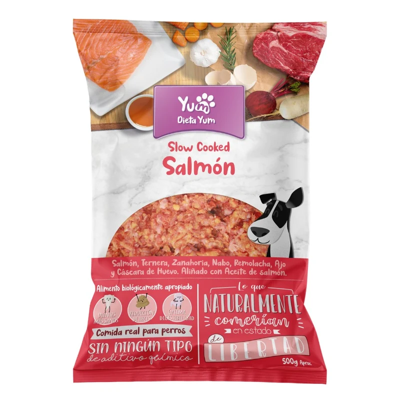 Dieta Yum COOKED Menú de Salmón 500g