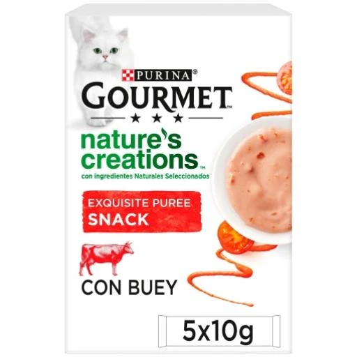 Purina Gourmet Nature'S Creation Pure Buey&Tomate 11x(5x10g)