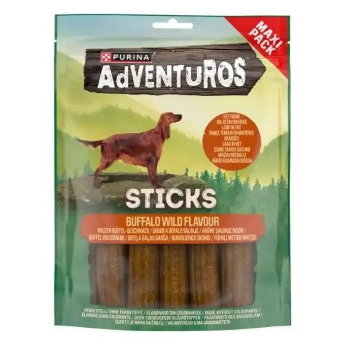 Purina Adventuros Sticks Maxipack Bufalo Salvaje 5x305g