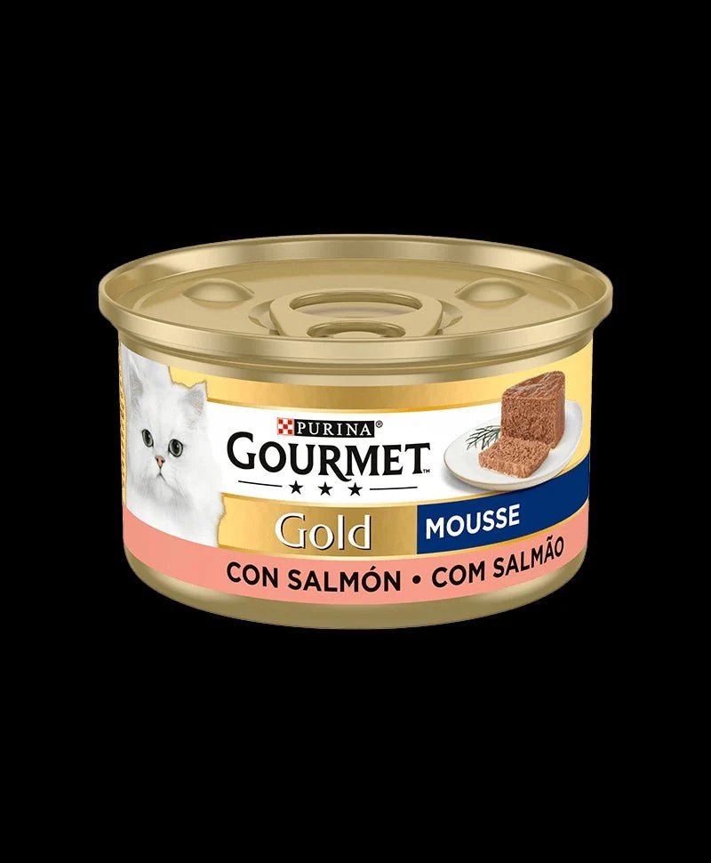 Purina Gourmet Gold Mousse Salmon 24x85g
