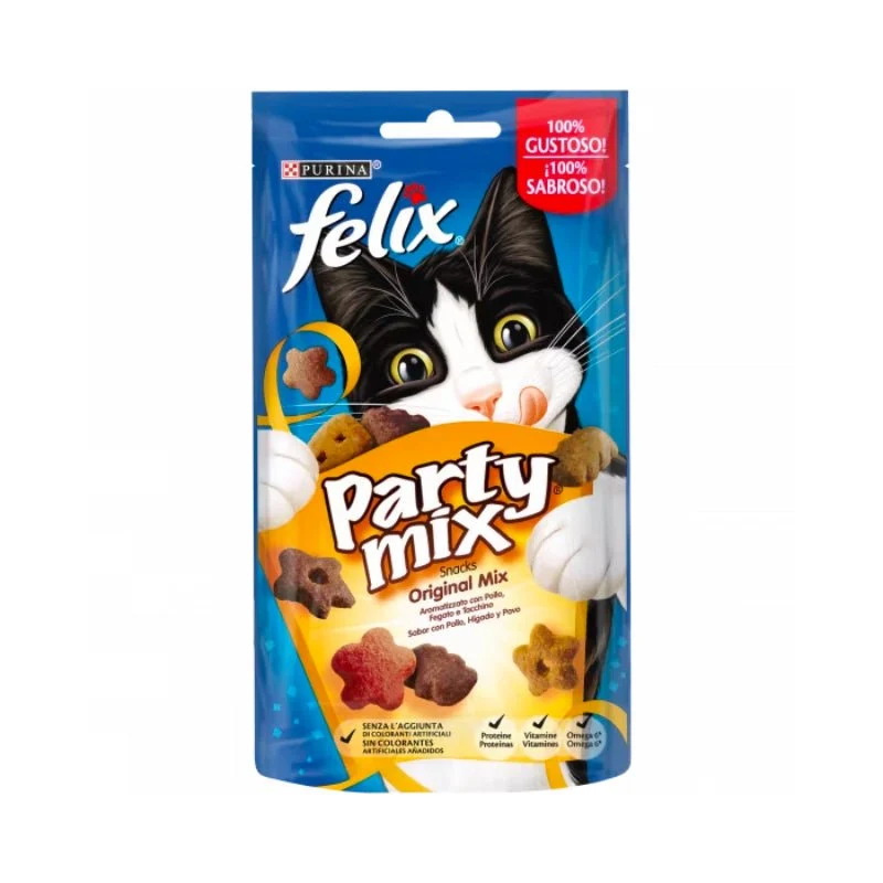 Purina Felix Party Mix Original Mix 8x60g