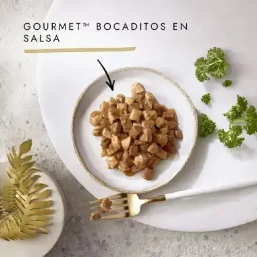 Purina Gourmet Gold Bocaditos Pollo&Higado 24x85g