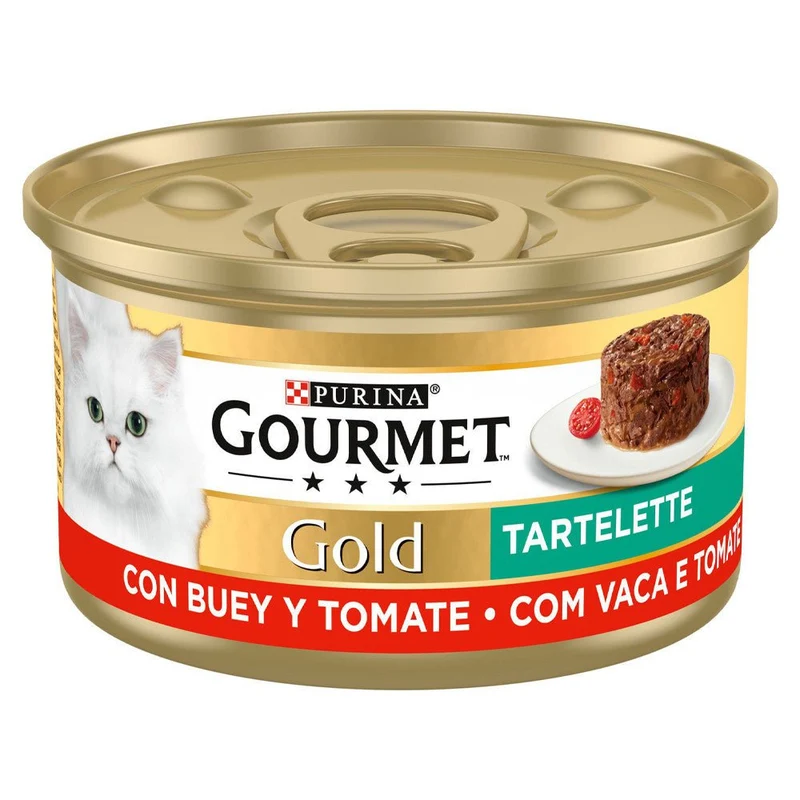 Purina Gourmet Gold Tartalette Buey&Tomate 24x85g