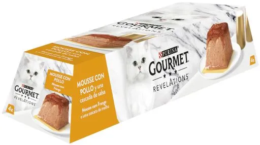 Purina Gourmet Revelations Mousse Pollo 6x(4x57g)