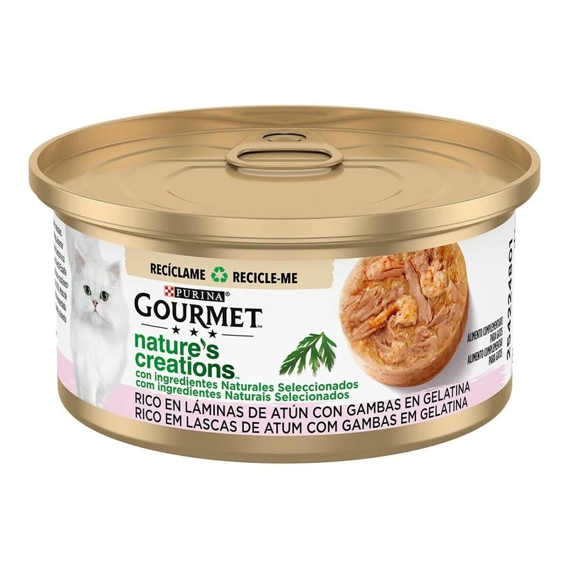 Purina Gourmet Nature'S Creation Atun&Gambas 24x70g