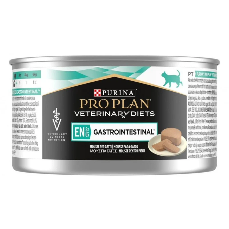 Purina Pro Plan Diet Feline En Gastro Lata 24x195g