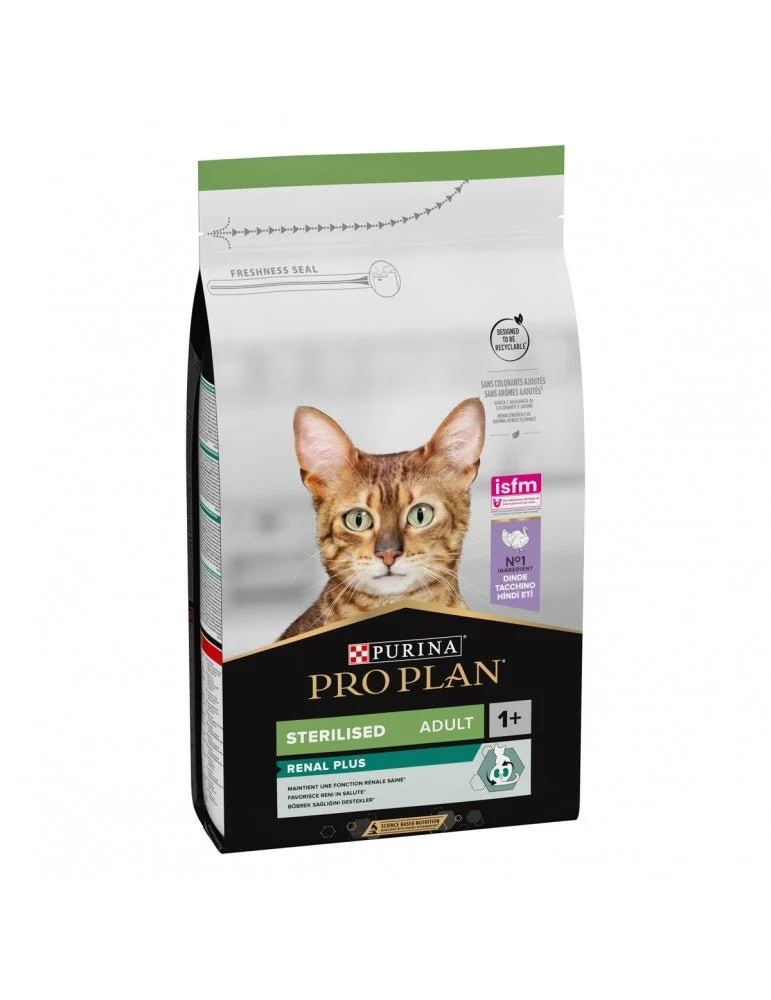 Purina Pro Plan Cat Sterilised Adult Renal+ Pavo 400g