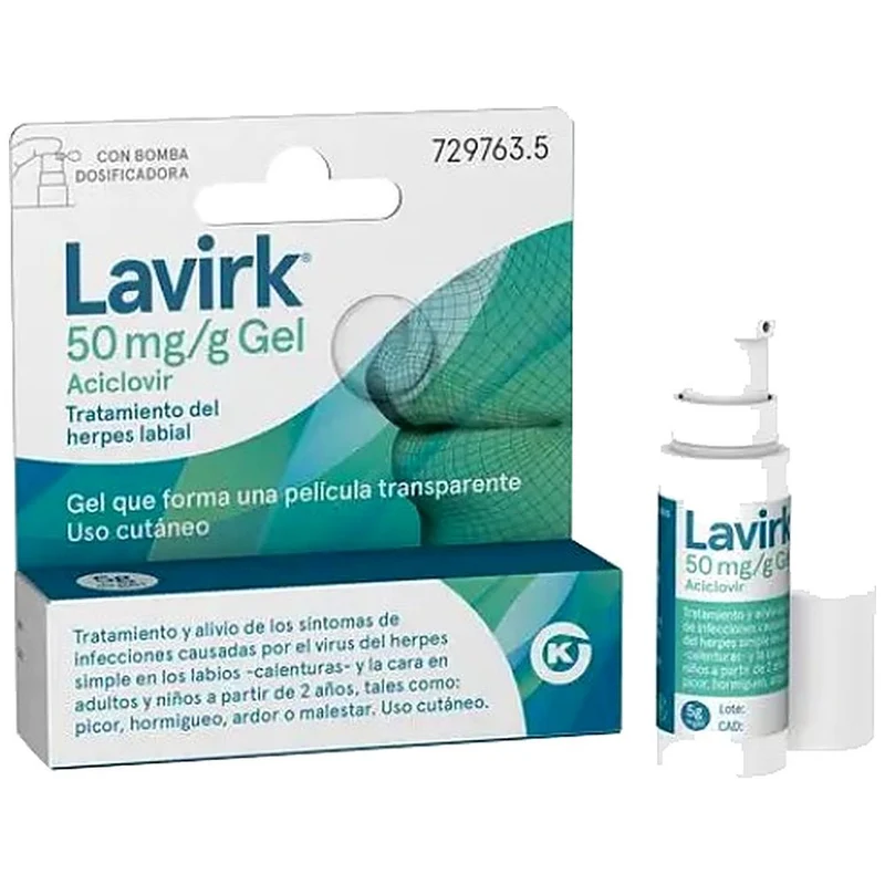 Lavirik 50 mg/g Gel