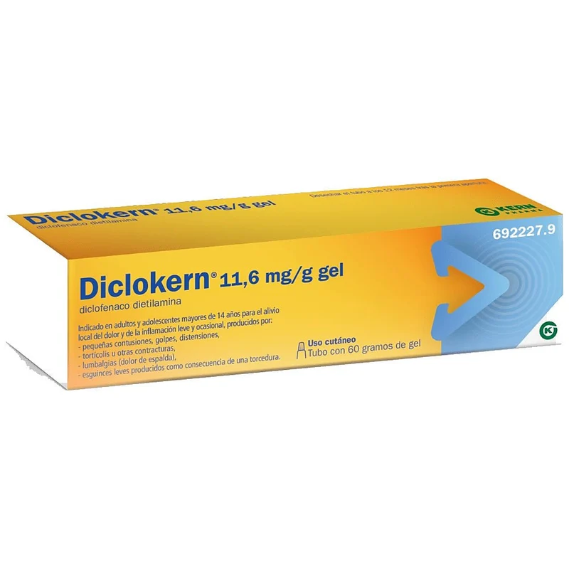 Diclokern 11,6 mg/g gel 60g