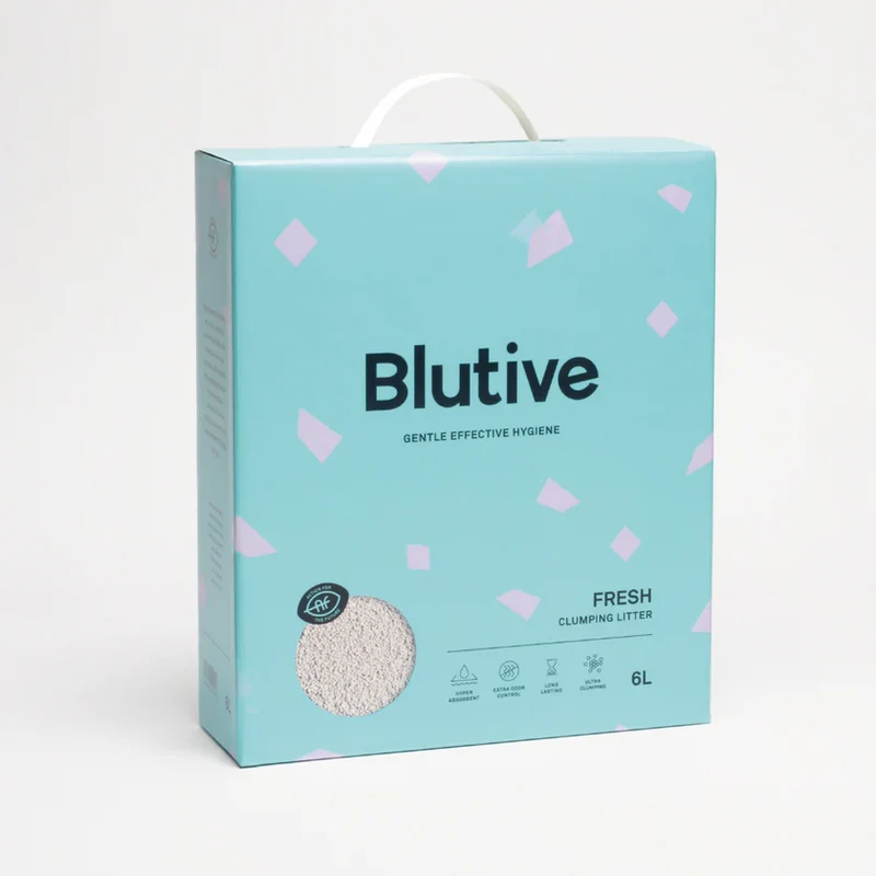 Blutive | Arena Aglomerante Bentonita Natural - Fresh (6L)