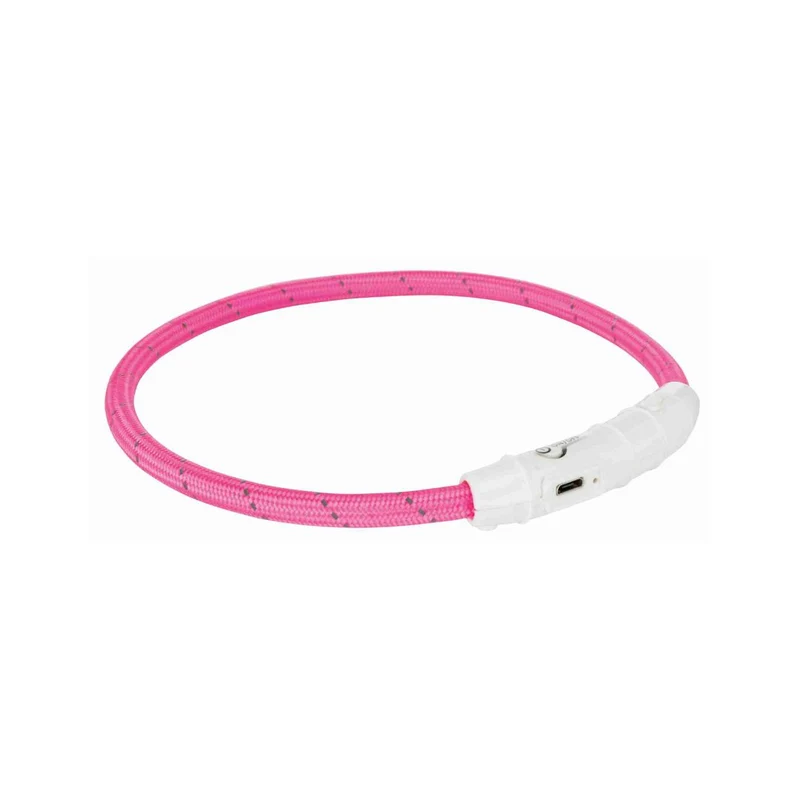 Trixie Collar de Aro Flash Rosa