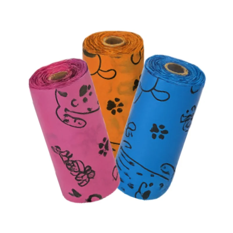 PooBags Reciclables Color 1 Rollo de 15 Bolsas