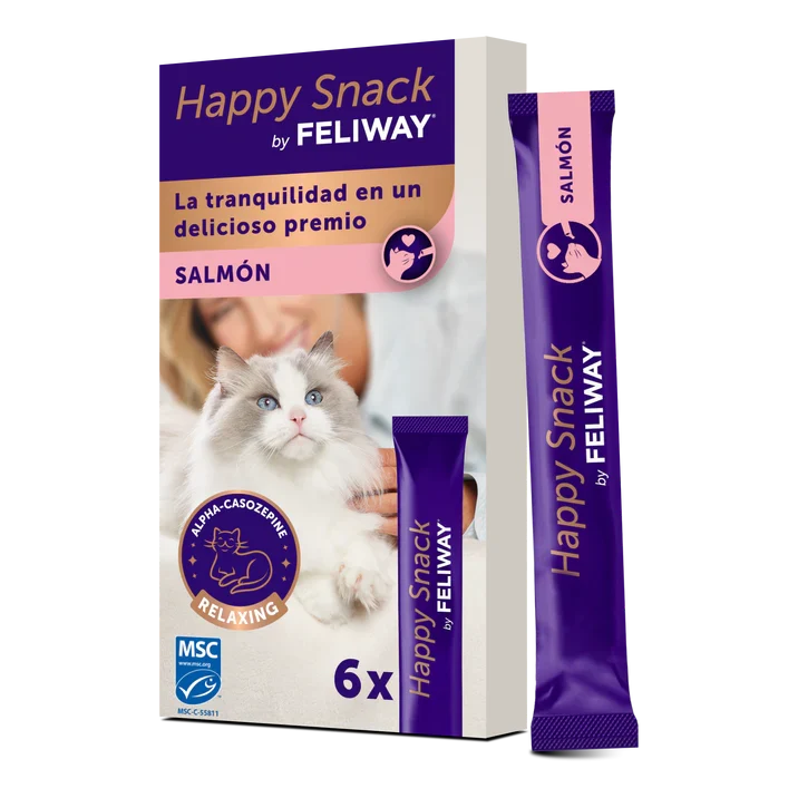 Feliway Happy Snack - Salmón 6x15g