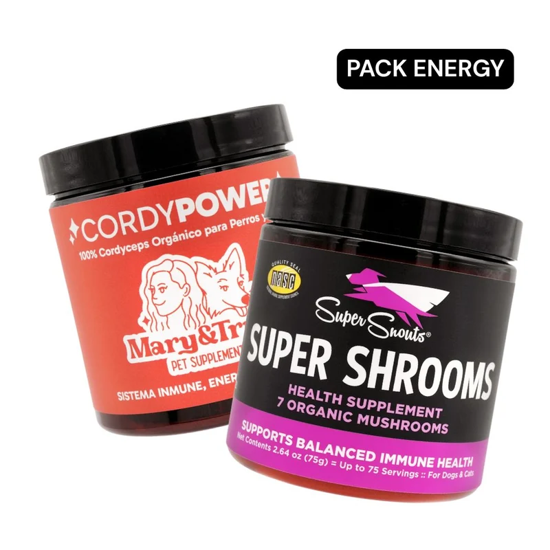 Pack Energy - Super Shrooms (75 gr) + Cordy Power (75 gr)