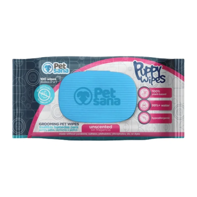 PetSana Puppy Wipes BIO x100
