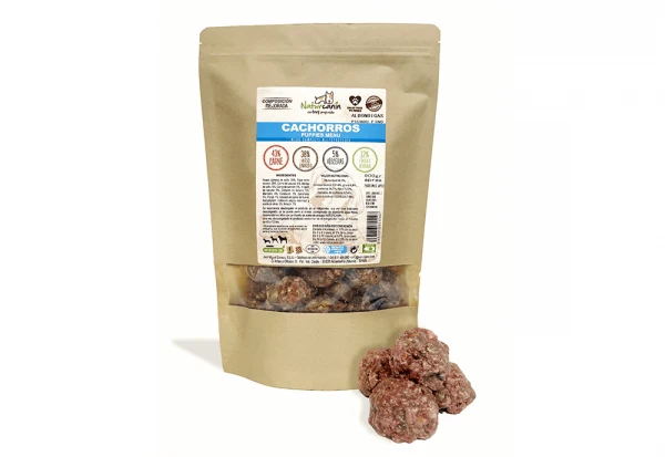Menú BARF especial cachorros 6x900g - Naturcanin