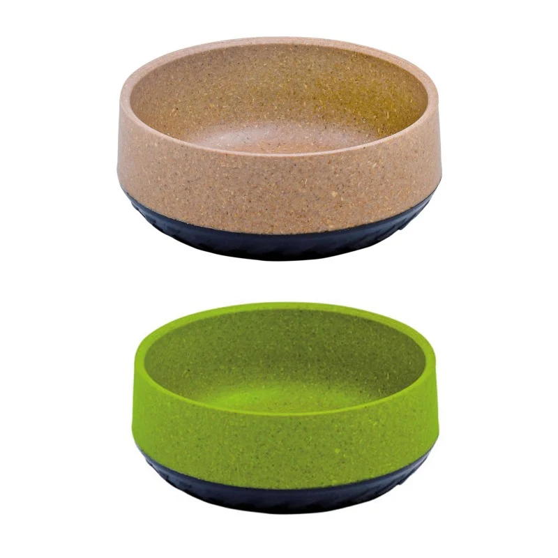 Comedero Bebedero Earth Natura para Perros y Gatos 12cm | Bambú Sostenible