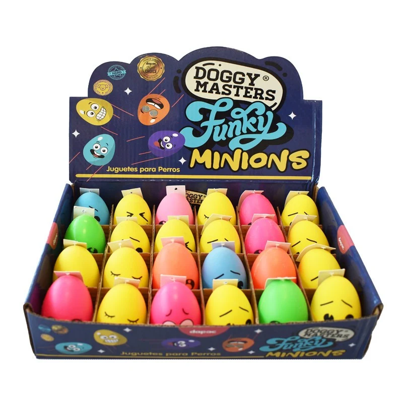 Doggy Masters Playtime Huevo Loco | Pelota con Botes Imprevisibles para Perros y Gatos