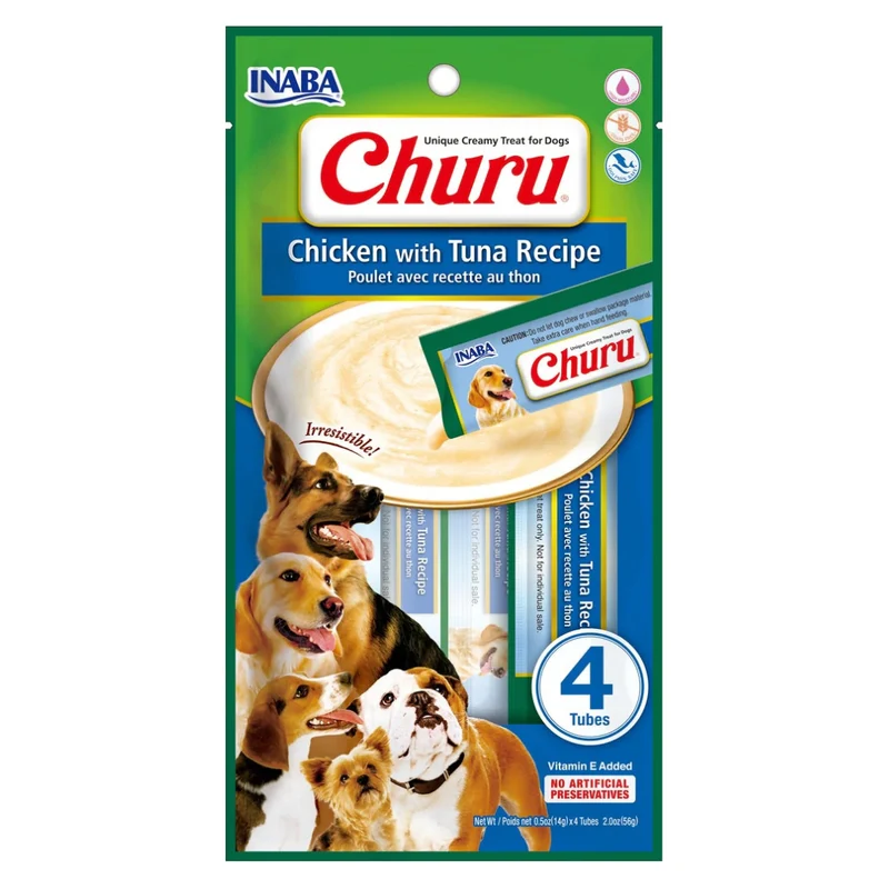 Inaba churu perro - Pollo con atún