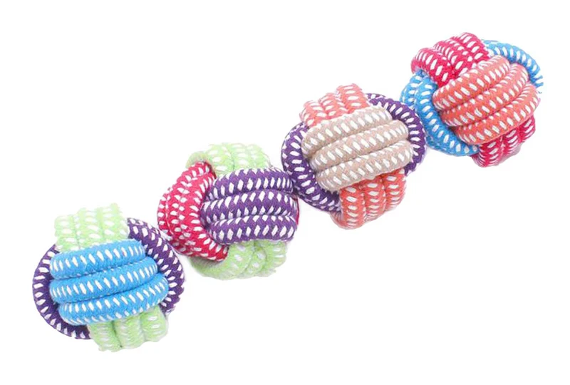 Juguete Nudo Pelota de algodon