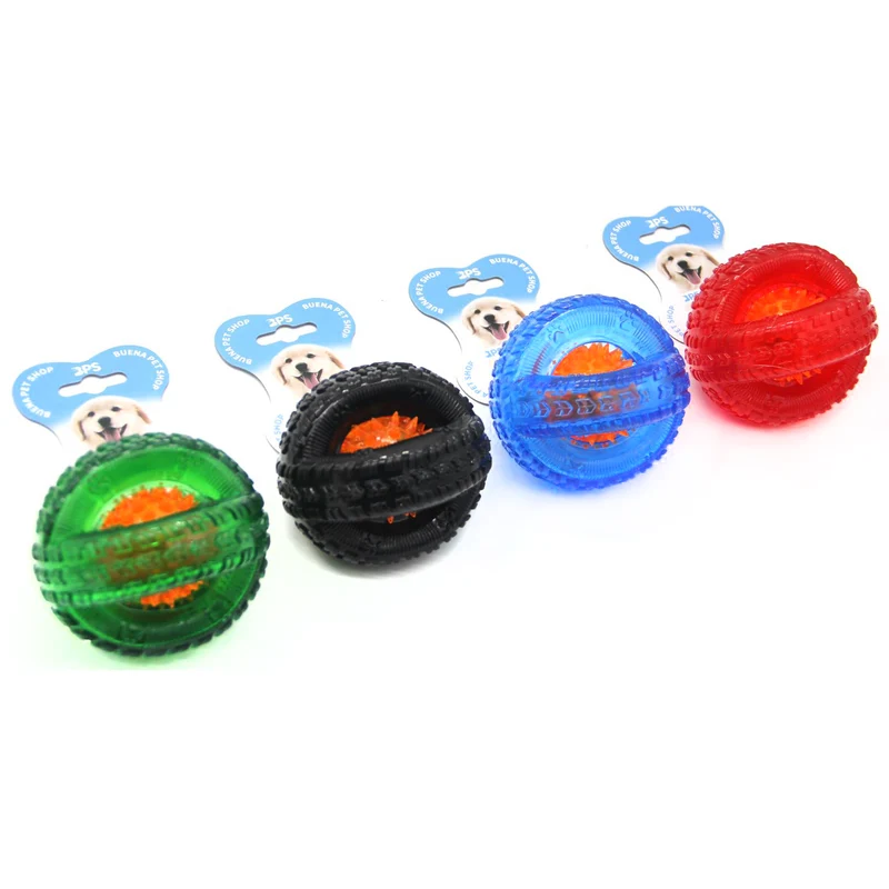 Pelota para perros con Luz y Sonido 9.3cm.
