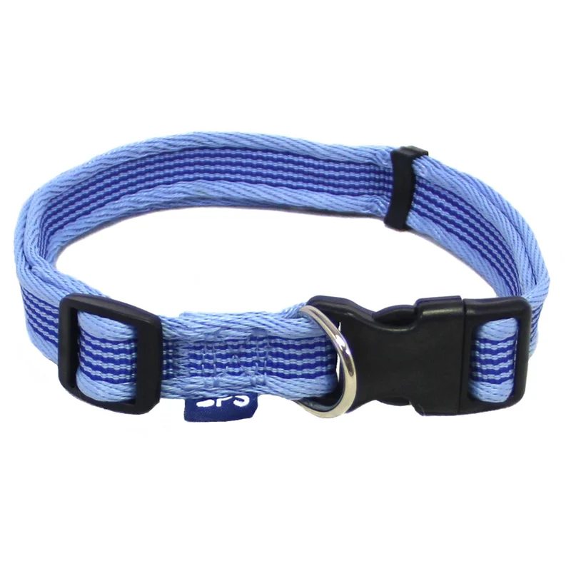 Collar Nylon Liso Ajustable Para Mascotas