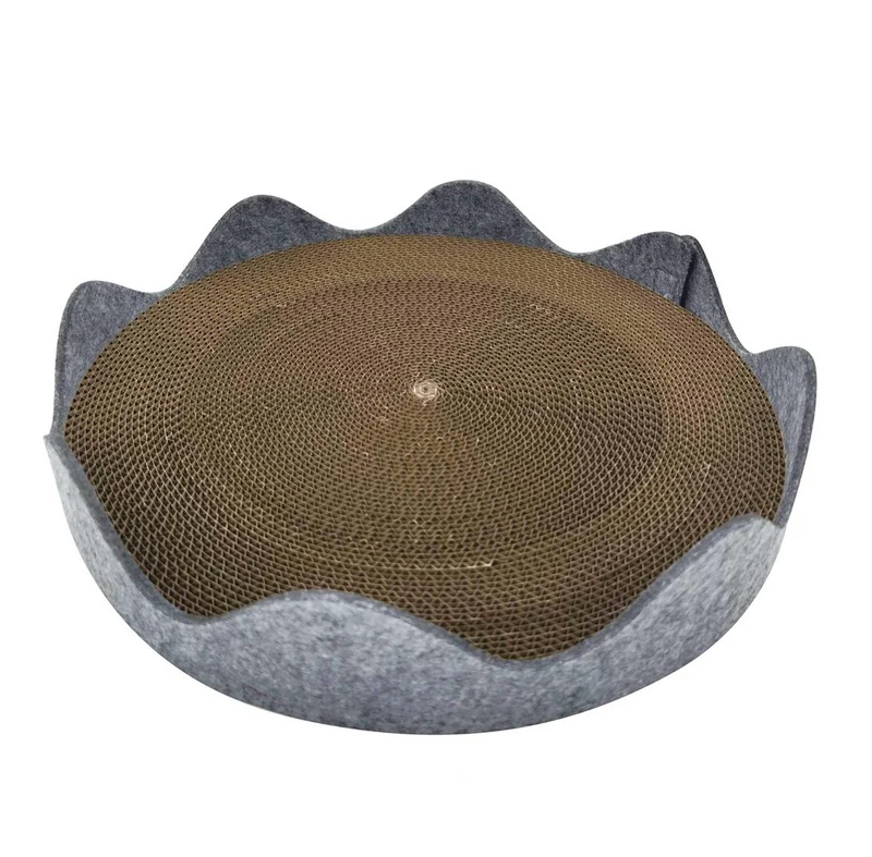 Rascador Fieltro Corona S: 35x35x7cm. / M: 35x35x18cm. / L: 35x35x35cm.