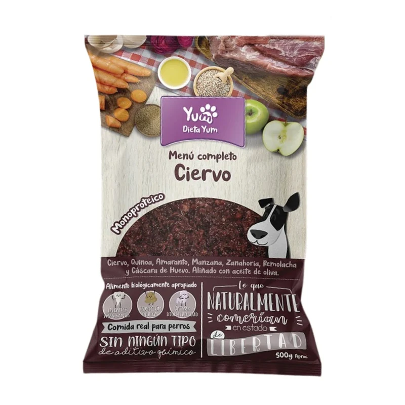 Dieta Yum Menú de Ciervo