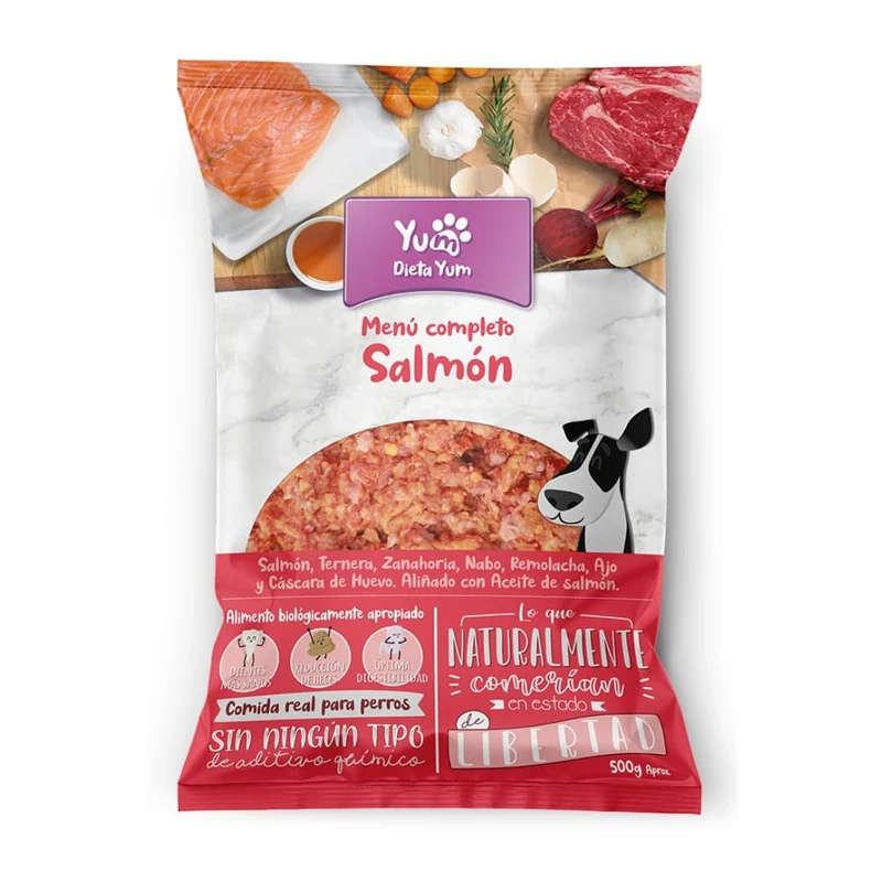 Dieta Yum Menú de Salmón