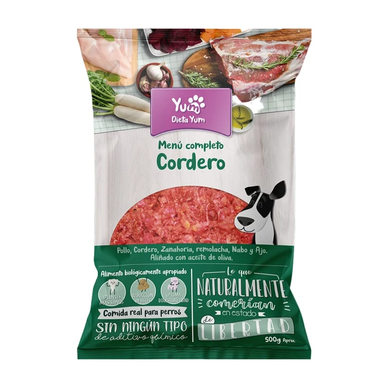 Dieta Yum Menú de Cordero