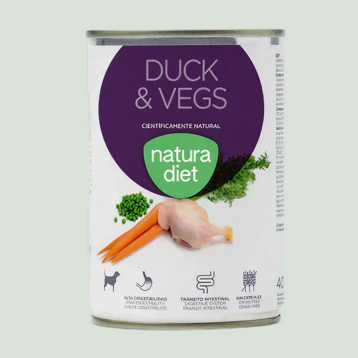 Natura Diet - Pato con vegetales