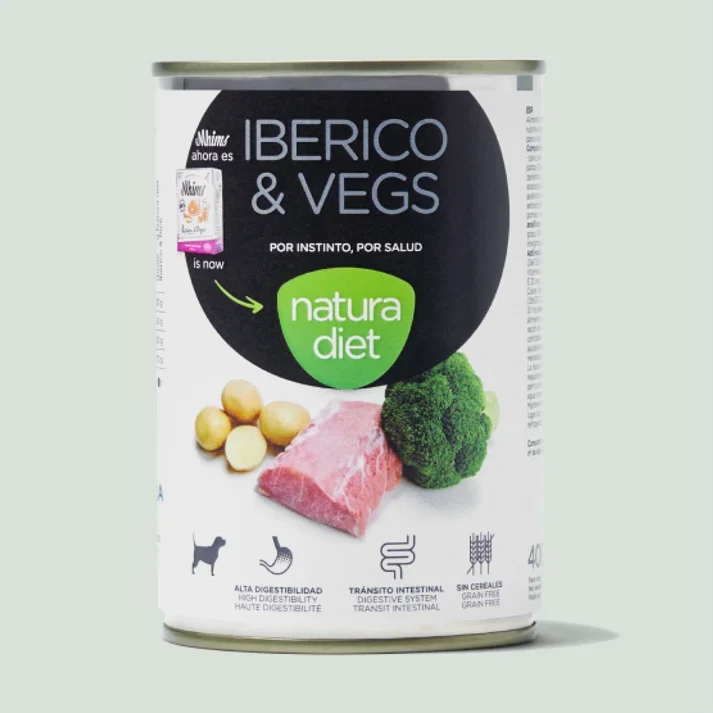 Natura Diet - Cerdo con vegetales