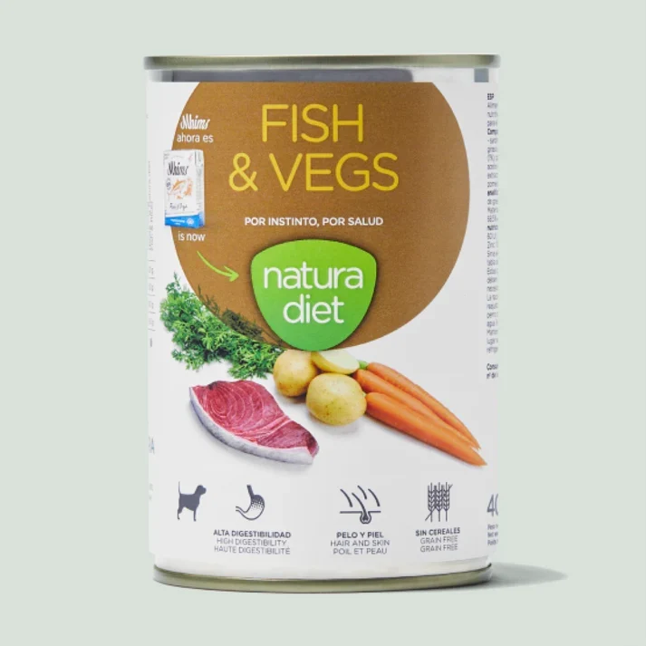 Natura Diet - Pescado con vegetales