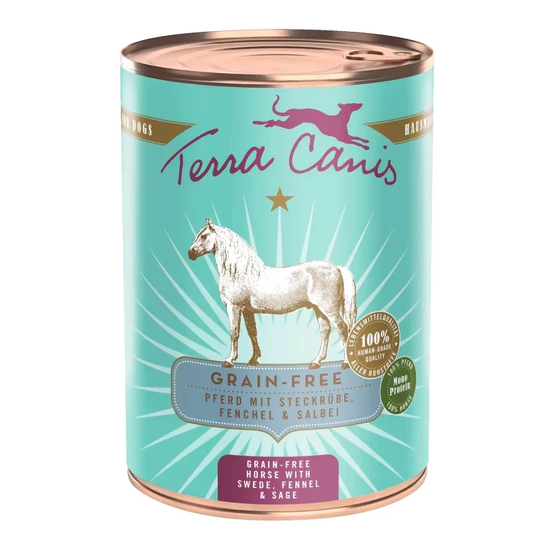 Terra Canis - Caballo con Colinabo Hinojo y Salvia para Perros