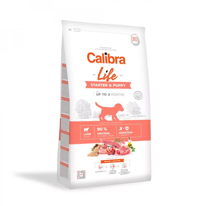 Calibra Dog Life Starter & Puppy Fresh Lamb