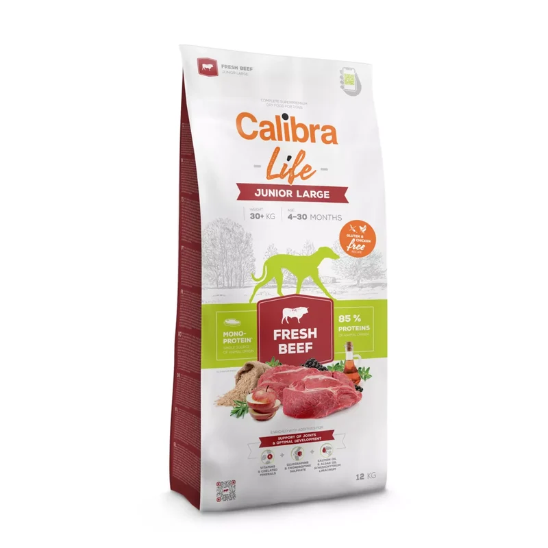 Calibra Dog Life Junior Large Breed Beef
