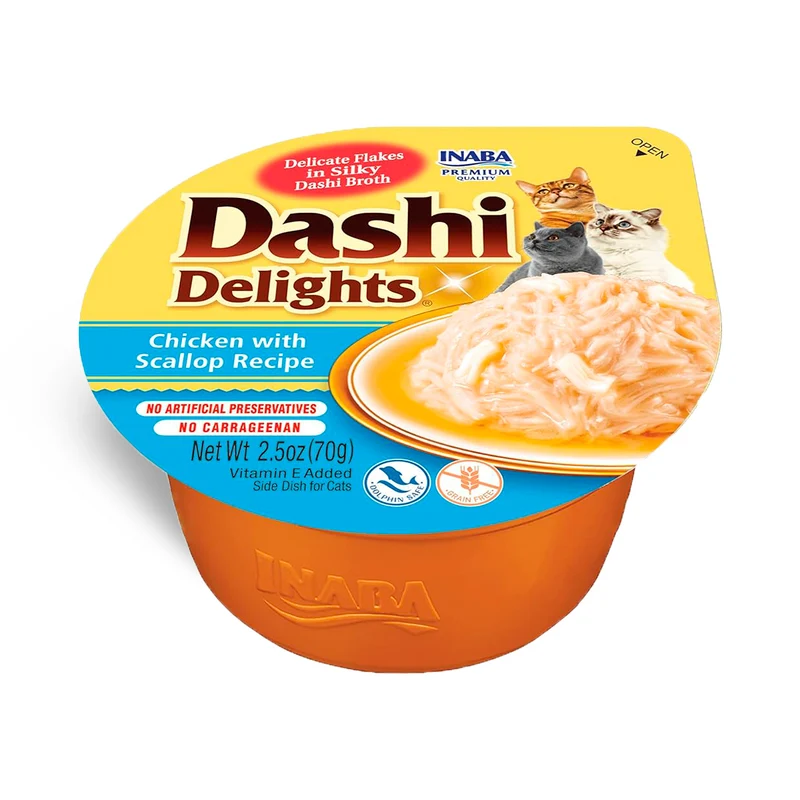CHURU Cat Dashi Pollo con Vieiras