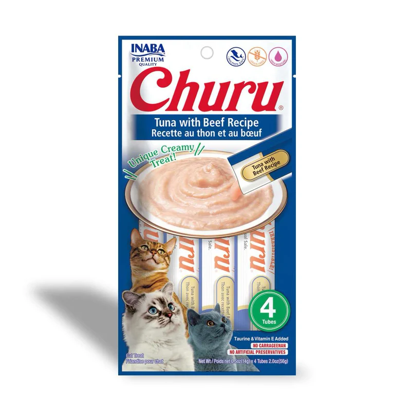 CHURU Cat Receta Atún con Ternera