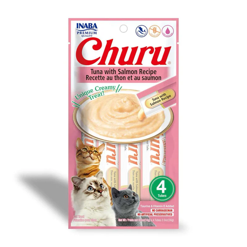 CHURU Cat Receta Atún con Salmón